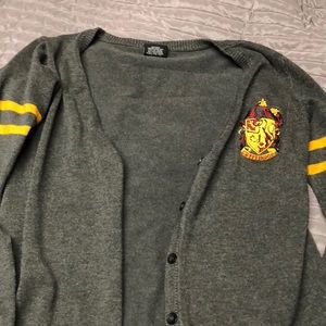 Hot topic Harry Potter Gryffindor cardigan 2xl